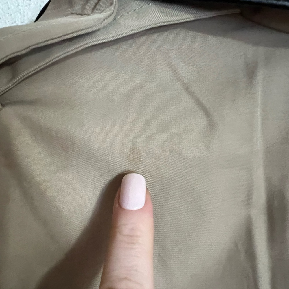 Express Classic Double Breasted Belted Trench Coa… - image 6